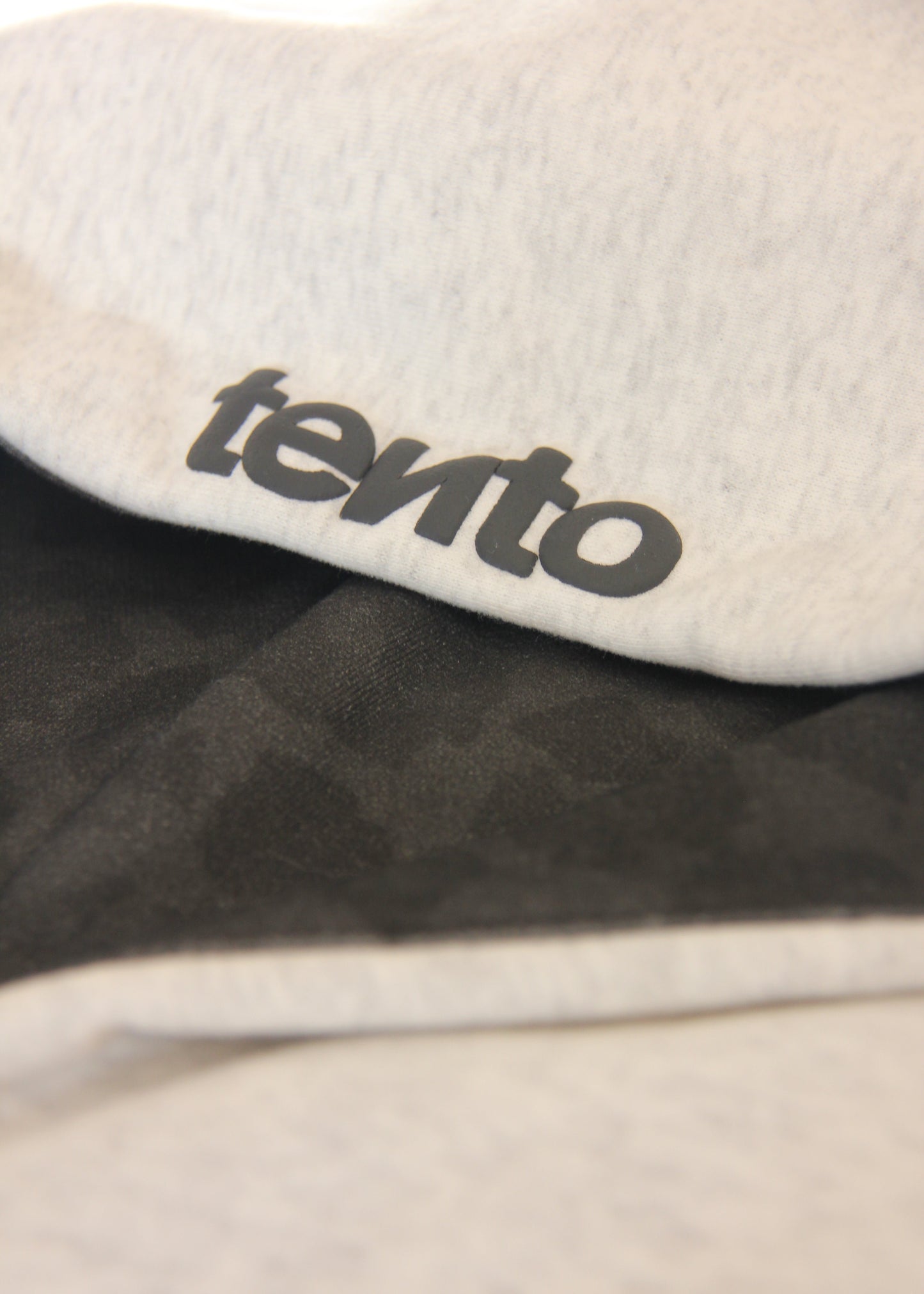Leopard light gray tento hoodie